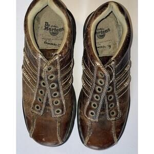 VTG Y2K Dr. Doc Martens Drake Men’s 9 Women’s 10 Chunky Leather NO LACES